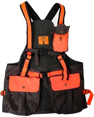 fratelliditalia.org Trisacca Gilet da Caccia Regolabile Cinghiale beccaccia Alta visibilita Marsupio