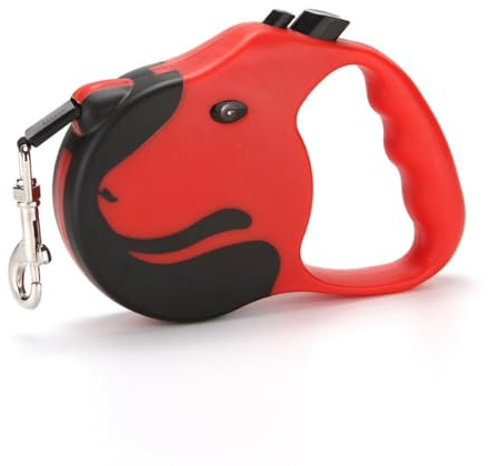 BCZR 5m Lange Hundeleine，Flexi Leine 5m，Rollleine Für Hunde，Mit Anti-Rutsch-Griff Und Schnellbremsknopf，Geeignet Für Kleine Bis Mittelgroße Haustiere