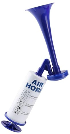 Air Horn for Graduation - Reusable Air Horn for Boat - Manual Prank Prop, Quick-Release Equipment for Men Women Students Adults Fans Hunting Camping Hiking