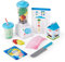 Melissa & Doug Smoothie Maker Blender Set – 22-Piece Wooden Pretend Play Kit with Fruits, Vegetables & Blender – Interactive Kitchen Toy for Kids Age 3 Plus