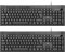 Rii (2-Pack) USB Tastatur - Kabelgebundene Slim Business Tastatur Mit Kabel für Mac/PC/Tablet/Windows/Android/Microsoft - QWERTZ Deutsches Layout