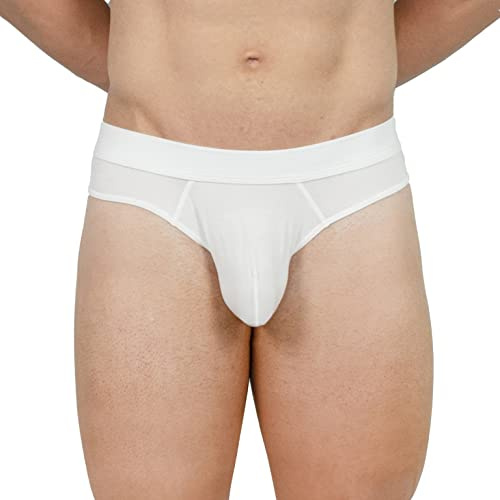 Obviously EliteMan - Hipster Brief - White - Medium