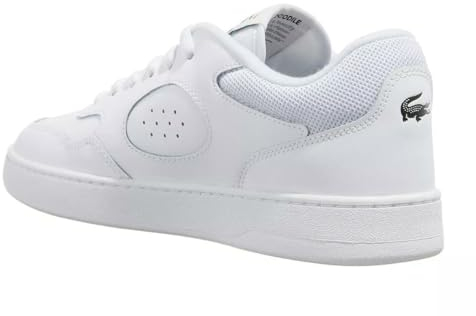 Lacoste Herren Low-Top Sneaker T-Clip 0120 2 SMA, Männer Halbschuhe,schnürschuhe,schnürer,Business,Freizeit,WHT/WHT (21G),39 EU / 5.5 UK