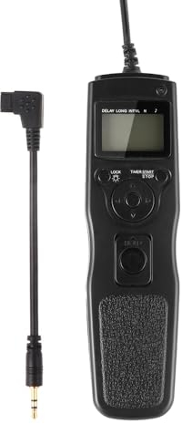 Hersmay LCD Timer Remote Shutter Release Camera Shutter Intervalometer Remote Control For Sony A30A35A40A45A50A55A56A58A70A85A90A33 A35 A37 A55 A57 A65 A67 A77 A77M2 A99 A99M2