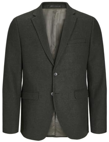 Jack&Jones Jprwinter Twill Slim Blazer SN, Peat/Fit: Slim Fit, 58