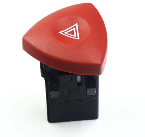 Interrupteur détresse et feu Bouton avertissement, Remplacement d'interrupteur, Bouton d'urgence détresse, Rouge