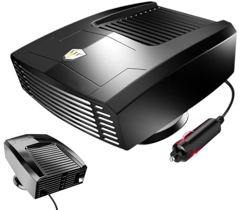 Descongelador de Coche,Calentador de Coche Portátil - Ventilador descongelador automático | Descongelador multifuncional del calentador del coche, desempañador portátil del parabrisas del vehículo de