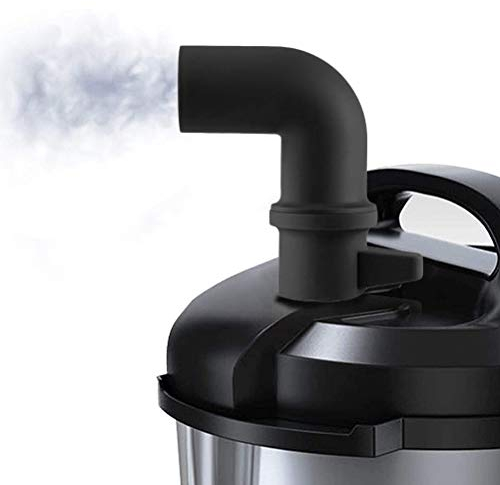 Zhongdawei Steam Release Diverter, 360 Rotation Silicone Steam Diverter for Instant Pot/Ninja Foodi/Crock Pot/Power Pressure Cooker XL Cupboard/Cabinet Savior, Pressure Cooker Accessories