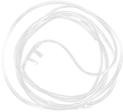 Healifty 4 tubos de oxígeno transparentes resistentes al aplastamiento, tubos de oxígeno para cánula nasal, tubos de suministro de oxígeno, tubo elástico ajustable de oxígeno de 2 m