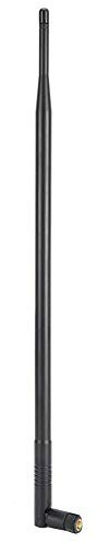 Sxhlseller 12DBI 2.4GHz 5GHZ Antena WiFi de Alta Ganancia RP‑SMA Antena WiFi Inalámbrica de Doble Banda, Largo Alcance, Señal Estable