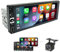 Autoradio Bluetooth 1 Din con CarPlay & Android Auto - 6.86 Pollici Touchscreen Stereo Auto con Schermo, Radio Bluetooth Auto Supporta Mirror Link/FM Radio/USB/EQ con Telecamera Posteriore