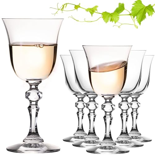 Imperial - Juego de 6 copas de vino blanco (150 ml, aptas para lavavajillas)