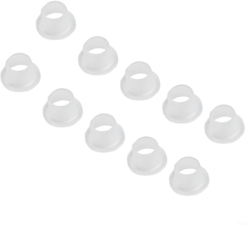 Guarnizione di tenuta in silicone a prova di perdite per valvola triangolare, manicotto in gomma per applicazioni idrauliche, adatta per sistemi di acqua calda e fredda, robusta e (trasparente)