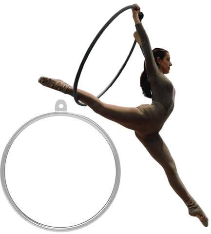Aro aéreo de yoga, aro de un solo punto para adultos y niños, acrobacias de circo, rendimiento de pérdida de peso, gimnasia