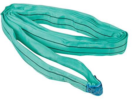 Dapetz ® Endless Round Sling 2 Tonne 2M Strong Lifting Crane Strap Duplex Polyester Webbing Cargo Lift Sling Strap Chemical Resistant Ideal for Lifting, Towing, Dragging