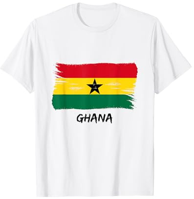 Maglia della squadra del Ghanai Maglietta