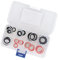 Dioche O-Ring Dichtung, 40PCs Klimaanlage System Dichtung O Ring Klimaanlage Dichtung Kit AC Kompressor Port Dichtung Washer Kit