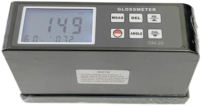 NURII Digitales Glanzmessgerät, Messwinkel 20/60 Grad Glanzmessgerät, 0,1–200 Glanzeinheiten