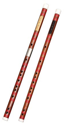 Flauta Flauta De Bambú F Llave G Estilo Antiguo Instrumento De Bambú Amargo Transversal Flauta bambú profesional(E key)