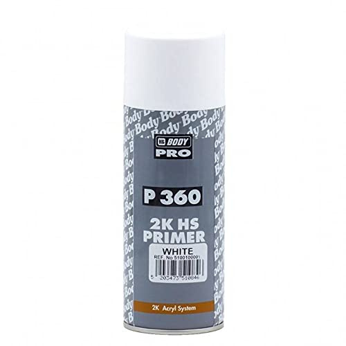 Aparejo 2K BodyFill 360 HBBody Spray 400 ml - Colores Aparejo HBBody Blanco