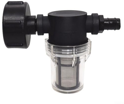 IBC Tank Filter Connector, IBC Rain Bucket Filter Hose Connector, IBC Tank Adapter Bucket Accessories with Filter Outlet(20mm)