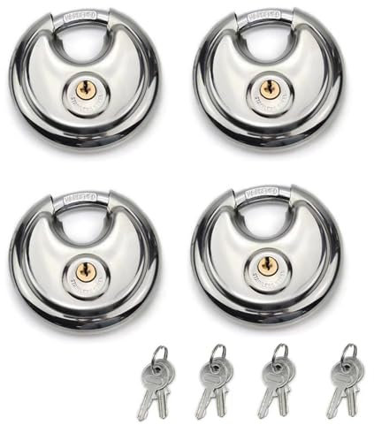 3 Stück 70mm Vorhängeschloss, Vorhängeschloss Padlock Vorhangschloss Vorhängeschloss Klein Vorhängeschloss Sicherheitsschloss Vorhängeschlösser Gleichschließend Set mit 3 Schlüssel