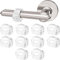 10 Stück Türstopper Klinke,O-förmiger Türklinkenpuffer,Transparent Türklinkenpuffer,Türgriff Stopper,Türgriff Schutz,Türklinken Stopper,Türstopper Türklinke,für Türklinken und Fenster