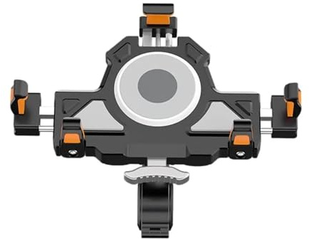 Supporto Per Navigazione GPS Per Moto GPS Navigazione Supporto Bicicletta Telefono Resistente Moto Scooter Manubrio Blocco Pulsante Cavalletto Montaggio