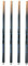 Gamepoint 4 Einteilige Hausqueues Billard-Queues Eco, ca. 140cm mit ca. 12 mm Schraubleder
