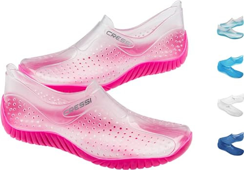CRESSI Water Shoes - Schuhe für Wassersport, Transparent/Rosa, 40, Erwachsene