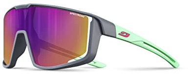 Julbo Unisex Kinder Fury S Sunglasses, Grau/Mint, Einheitsgröße