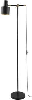 Monkey Ladder Lámpara de pie negra 1xE27, diseño moderno, ideal para iluminación decorativa y funcional en espacios interiores.