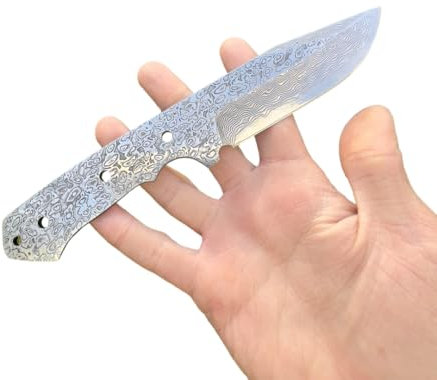 Obespina Lame Couteau Vierge nue Acier Damas suminagashi vg10 67 couches Créateur Création Coutellerie Artisanal Fait Main forge artisanat camping full tang qualité tranchant chasse edc