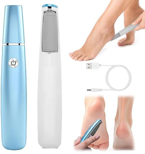 Elektrischer Hornhautentferner für die Füße, Hornhaut Entfernen Elektrischer Hornhautentferner, Fußpflege PediküRe Set, Haut Fuß Schaber für Tote, Harten, Rissige Haut