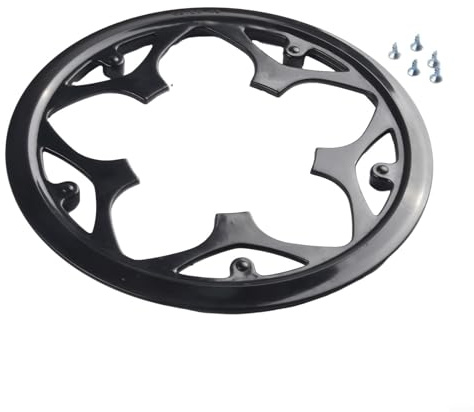 Bicycle Chain Wheel Crankset Guard Protector Ring Cover Black Plastic Protective Shield For Mountain Road Bike Parts(G5TCO-48)