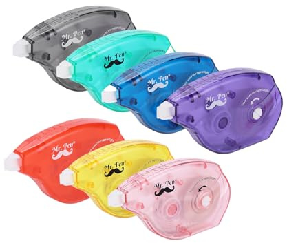 Mr Pen- Correction Tapes, Pack of 7, Correction Tape White Tape, Tape Eraser