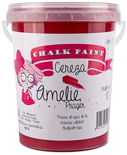 Amelie Prager 1000 – 10 peinture à la craie, cerise, 1 l
