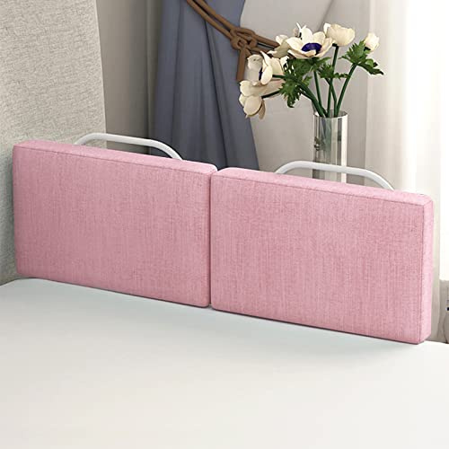 HENGMEI Griglia di protezione per lettino 120 cm altezza regolabile griglia per lettino resistente alle cadute 4060 cm tubo in acciaio regolabile per lettini culli genitori colore rosa ciliegia