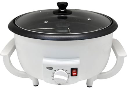 Qianly Coffee haricot torréfaction de boulangerie machine à pâtisserie domestique Machine de torréfacteur pour fruits secs, Sans Minuterie