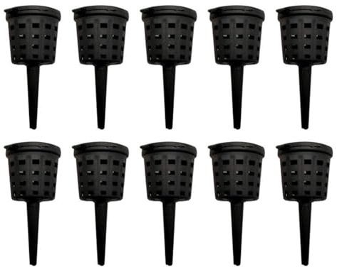 LDQMEIGDO Fertilizer Basket with Lid Portable Root Fertilizer Box Aquatic Herb Fertilizer Basket Portable Fertilizer Basket (50pcs)