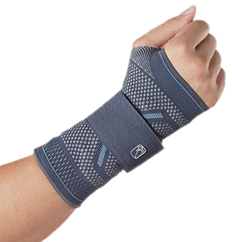 Orthoservice Manulastik 19 handledsbandage 5 grå höger