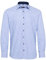 eterna Langarm Hemd Comfort FIT Twill gestreift, Hellblau/Weiss, W44 Langarm