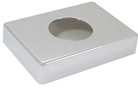 PE-Hygienebeutel Set mit Kunststoffspender, Hygienebeutelspender für Damenbinden, weiß, chrom