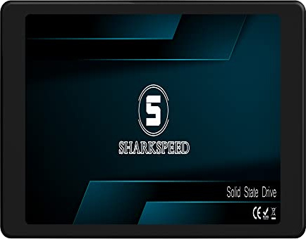 S SHARKSPEED SSD 4TB 2.5 SATA 3 (6Gb/s) TLC 3D NAND SSD Festplatte Intern Solid State Drive für Notebooks, Desktop PC (4TB, 2.5)