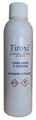 Tiroxi Quitamanchas de Óxido de Hierro para Ropa, Bote 250 mL