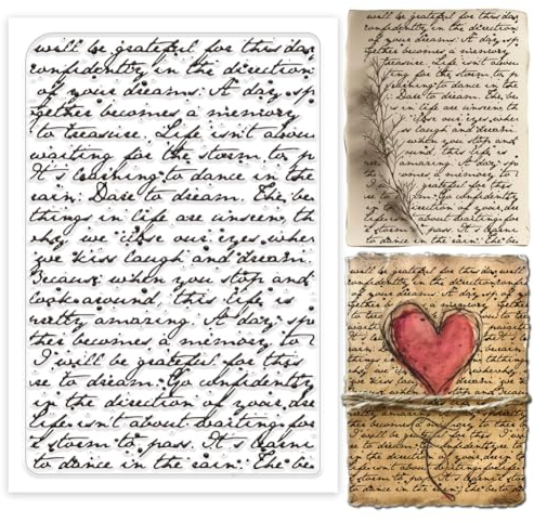 PH PandaHall Klare Stempel Mit Wörtern Im Hintergrund Transparente Silikonstempel Gummi Klarstempel Bastel Siegelstempel Für Die Kartenherstellung Basteln Fotoalbum Tagebuch Dekor