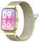 Issinlky Braceletmétal compatible Gloryfit Smart Watch IDW19, Bracelet acier inoxydable 22MM pour Veryfit IDW13/IDW16/IDW18, TUYOM LW36, H1/D1,T50S, P66/P66D/P72/P95, Y6,YB54, G39, AGPTE LW11