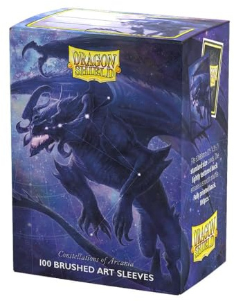 Dragon Shield | Brushed Art Sleeves | Constellations: Signoir | 100 CT - Smooth & Tough Premium TCG Sleeves | Compatible with Pokemon, Flesh & Blood, One Piece & Magic The Gathering