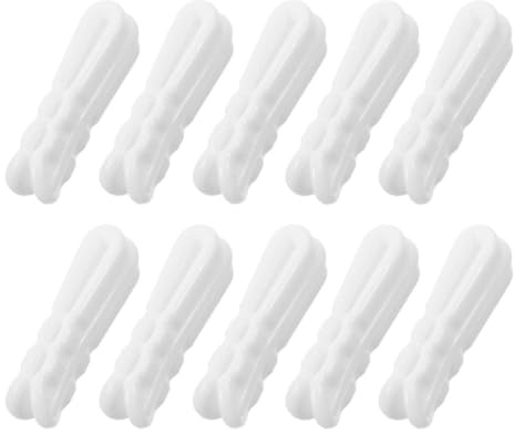 CALLARON Lot de 10 Pinces pour Paquet de Mise sous Vide, Clips de Fermeture Universels pour Paquet de Rangement de Vêtements et Couettes, Matériau Solide, Étanchéité Renforcée, Usage