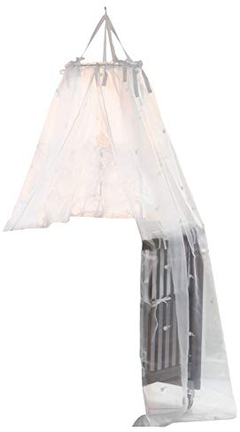 Gesslein Himmelszelt OHNE Himmelstange OHNE Aufhängering, weiß, Design: Feenzauber